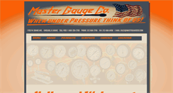 Desktop Screenshot of mastergaugeco.com