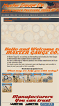 Mobile Screenshot of mastergaugeco.com